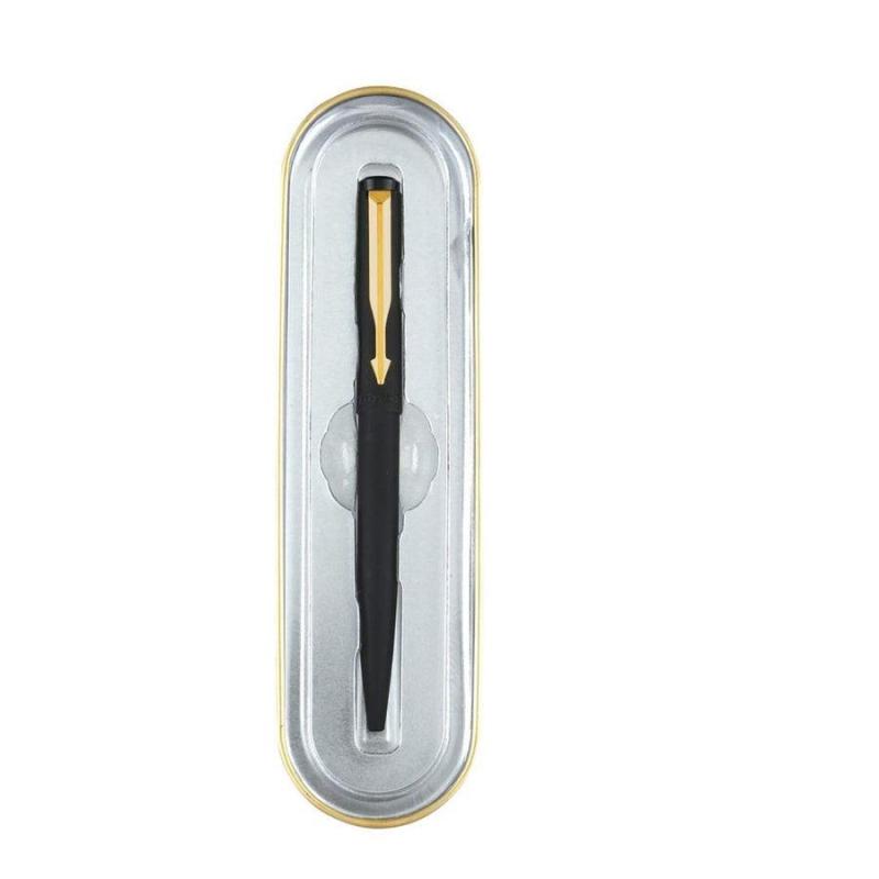 Parker Vector Matte Black Ball Pen Gold Trim