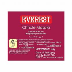 EVEREST CHHOLE MASALA 100GM