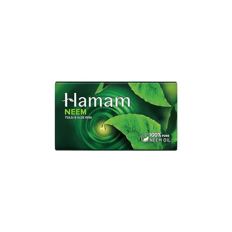 HAMAM NEEM TULSI ALOVERA SOAP 100GM