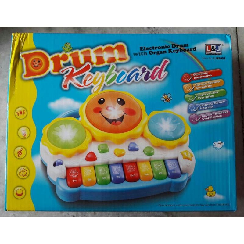 DRUM KEYBOARD MUSICAL TOY