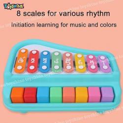 XYLOPHONE FOR KIDS PLAYING WITH PIANO