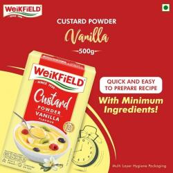 WEIK CUST POWDER VANILA 500GM