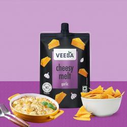 VEEBA CHEESY MELT GARLIC 200GM