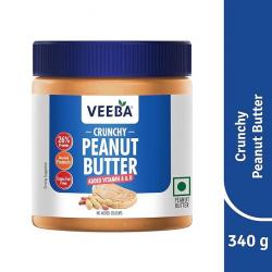 VEEBA PEANUT BUTTER CRUNCHY 340GM